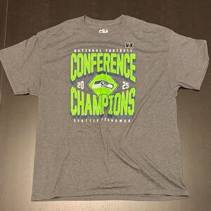 Men’s XL Seattle Seahawks 2025 NFC Champs T Shirt